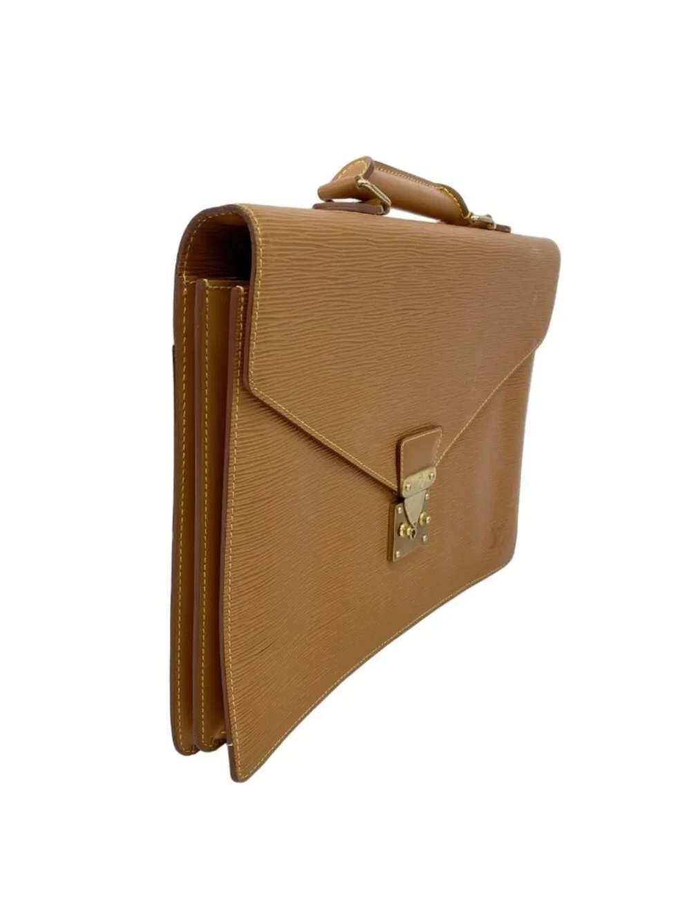 Louis Vuitton Business Bag Epi Serviette Conseil Cipango Gold